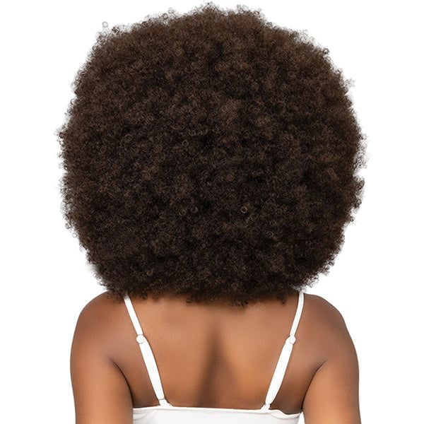 Janet Collection Natural Curly Synthetic Hair Wig - AFRO BADU