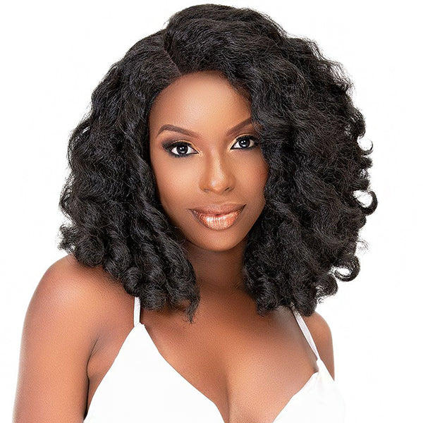 Janet Collection Natural Me Synthetic Hair Lace Wig - AMANI