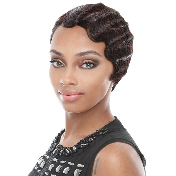 Janet Collection Remy Human Hair Wig - MOMMY II