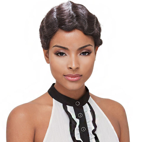 Janet Collection Remy Human Hair Wig - MOMMY