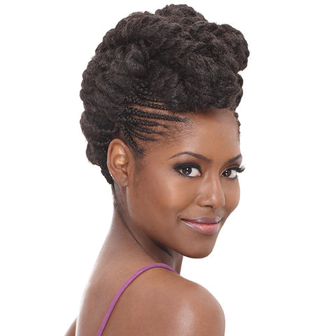 Janet Collection Synthetic Braid - 2X AFRO MARLEY BRAID