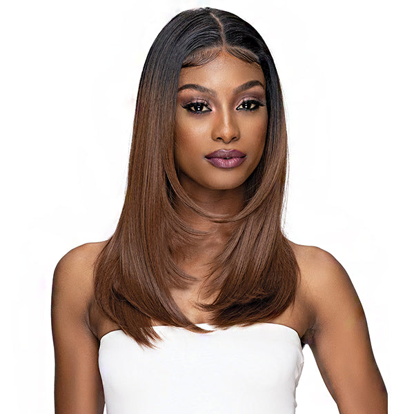 Janet Collection Synthetic Melt 13x6 HD Swiss Lace Frontal Wig POLINA