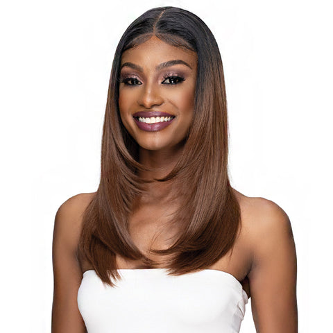 Janet Collection Synthetic Melt 13x6 HD Swiss Lace Frontal Wig POLINA