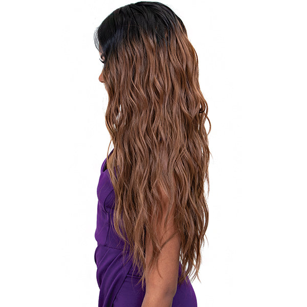 Janet Collection Synthetic Melt Extended Deep  HD Part Lace Wig - BRI