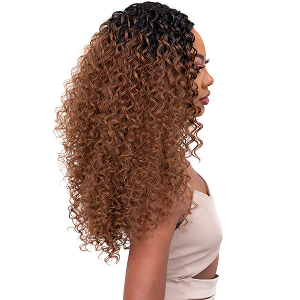 Janet Collection Synthetic Melt Extended Deep  HD Part Lace Wig - DEE