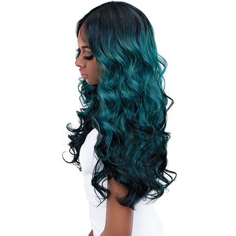 Janet Collection Synthetic Melt Extended Deep  HD Part Lace Wig - JADA