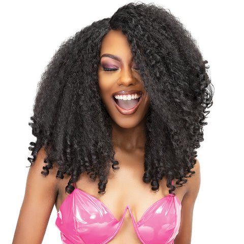 Janet Collection Synthetic Melt Extended Part HD Lace Wig - LOGAN
