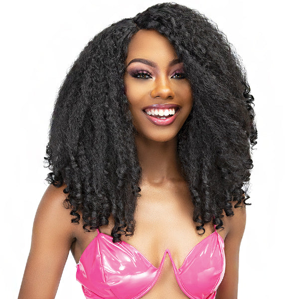 Janet Collection Synthetic Melt Extended Part HD Lace Wig - LOGAN