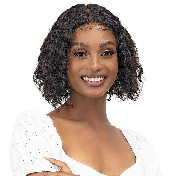 Janet Collection Virgin Remy Human Hair Deep Part Lace Wig - ZARIA