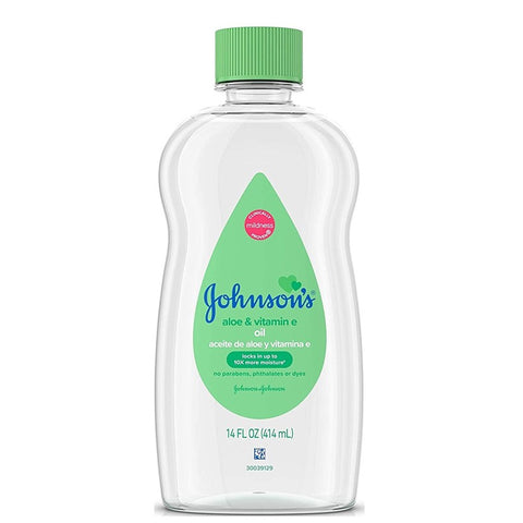 Johnson's Aloe & Vitamin E Oil 14oz