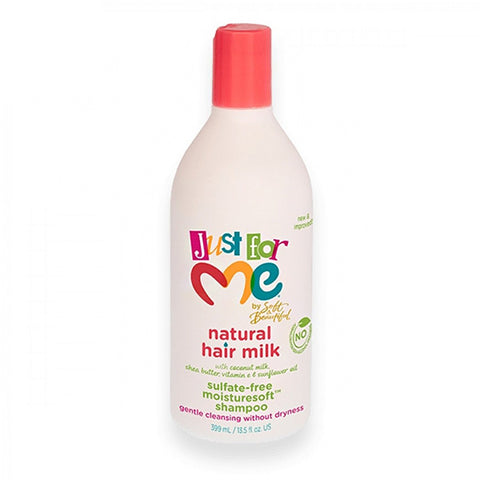 Just For Me Natural Hair Milk Moisturesoft Sulfate-Free Shampoo 13.5oz