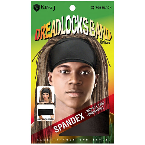 King J Spandex Dreadlocks Band Unisex