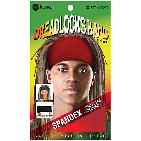 King J Spandex Dreadlocks Band Unisex