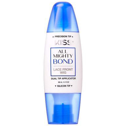 Kiss All Mighty Bond Lace Front Wig Bond Dual Tip Applicator 1.1oz