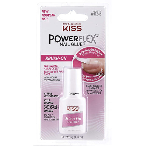 Kiss BGL506 PowerFlex Brush-On Nail Glue 0.17oz
