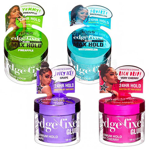 Kiss Color & Care EDM100 Edge Fixer Glued Max Hold 3.38oz