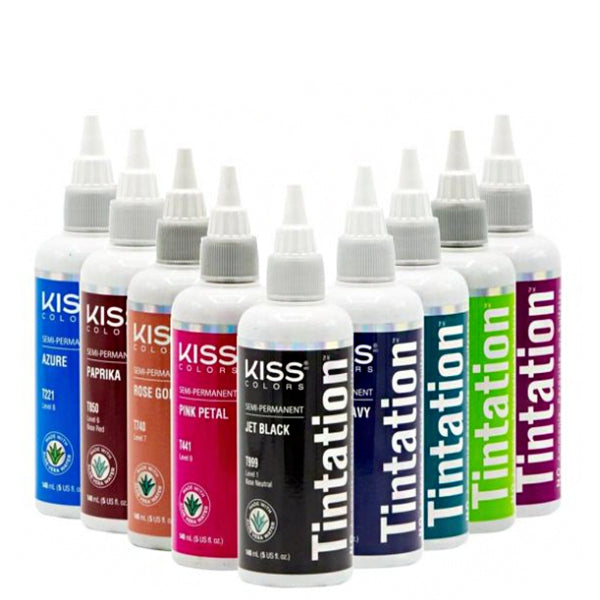 Kiss Hair Colors TXXX Semi-Permanent Tintation Hair Color 5oz ...