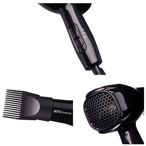 Kiss Hot Beauty Professional HBD02N 1875 Ceramic Styling Dryer