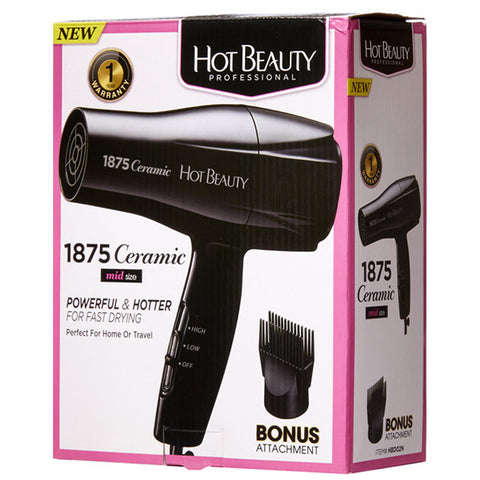 Kiss Hot Beauty Professional HBD02N 1875 Ceramic Styling Dryer