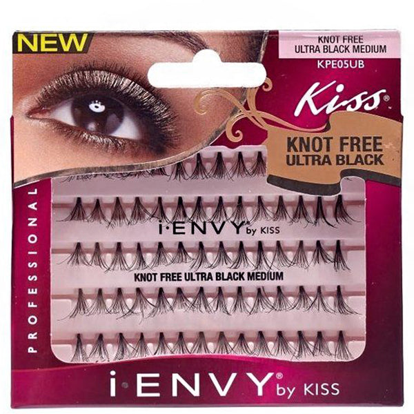 Kiss I Envy KPEXXUB Individual Lashes Knot Free Ultra Black