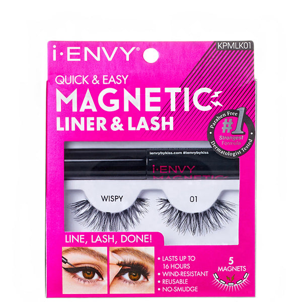 Kiss I-Envy KPMLKXX Quick & Easy Magnetic Liner & Lash Kit