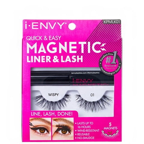 Kiss I-Envy KPMLKXX Quick & Easy Magnetic Liner & Lash Kit