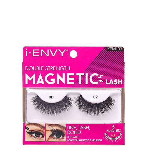Kiss I-Envy KPMLXX Double Strength Magnetic Eyelash