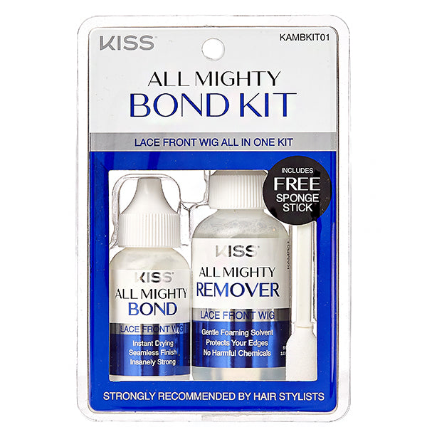 Kiss KAMBKIT01 Lace Front Wig All Mighty Bond & Remover Kit