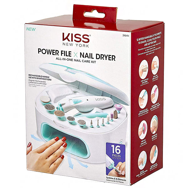 Kiss New York Power File X Nail Dryer  2464N