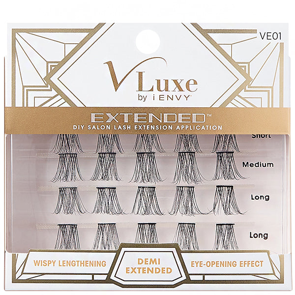 Kiss V-Luxe by I Envy Extended VEXX  Individual Lashes