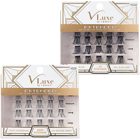 Kiss V-Luxe by I Envy Extended VEXX  Individual Lashes