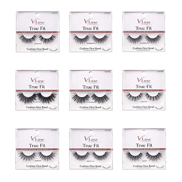 Kiss V Luxe by I-Envy VLETXX True Fit Eyelashes