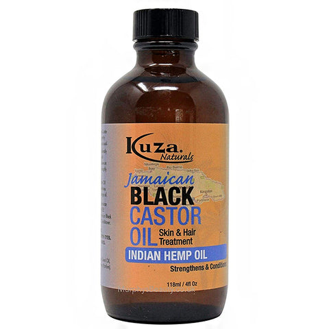 Kuza Jamaican Black Castor Oil  4oz- Indian Hemp Oil