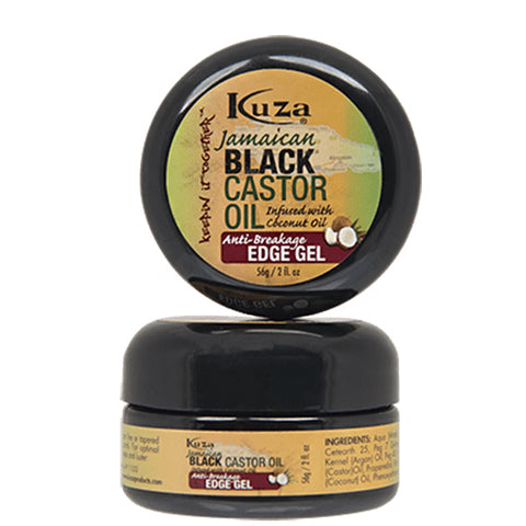 Kuza Jamaican Black Castor Oil Anti-Breakage Edge Gel 2oz