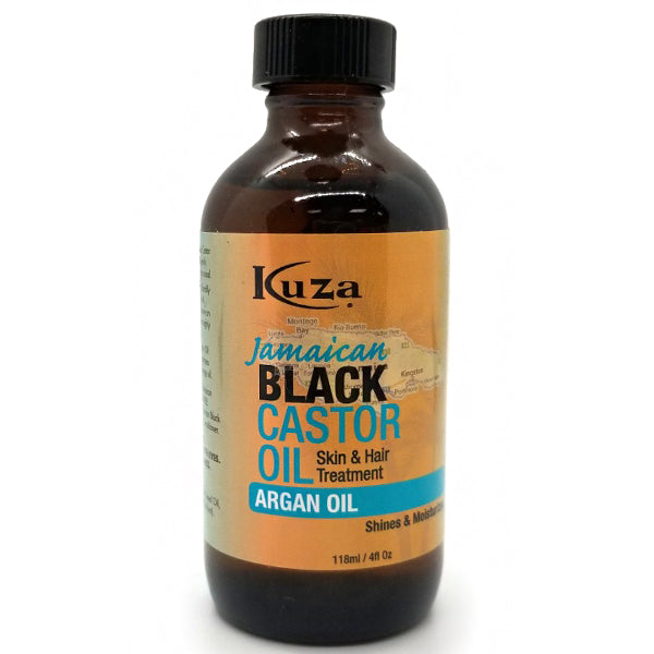 Kuza Jamaican Black Castor Oil Skin & Hair Treatment 4oz - Argan Oil