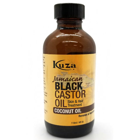Kuza Jamaican Black Castor Oil Skin & Hair Treatment 4oz - Coconut Oil