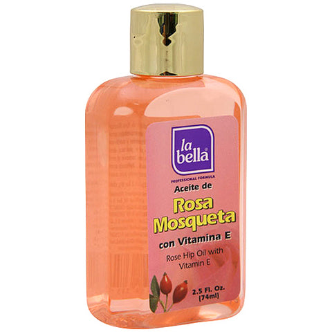 La Bella Aceite De Rosa Mosqueta Con Vitamin E 2.5oz