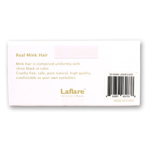 Laflare 100% Mink Hair 3D Mink Eye Lashes