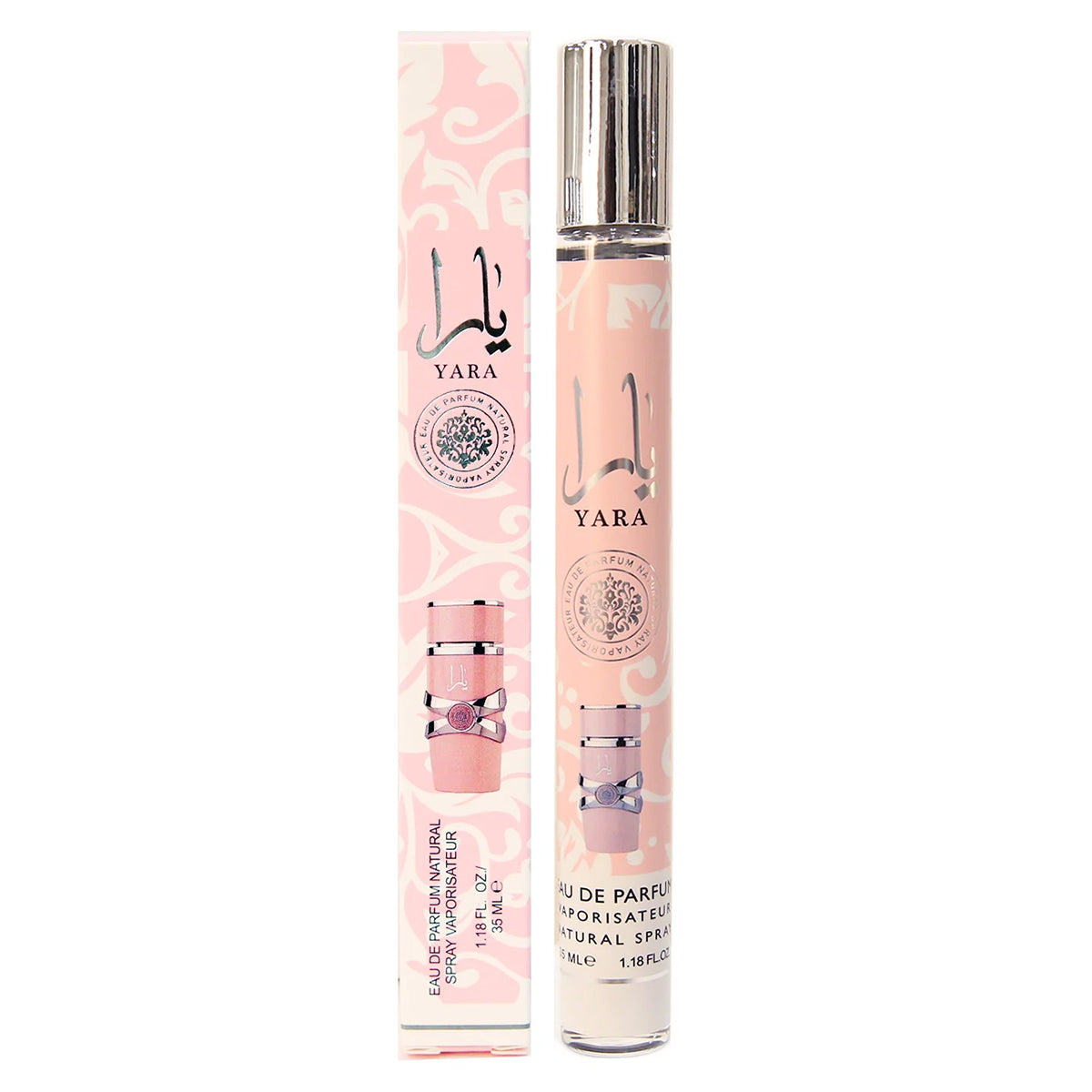 Lattafa Yara Pink Eau De Parfum Natural Spray Vaporisateur 1.18oz