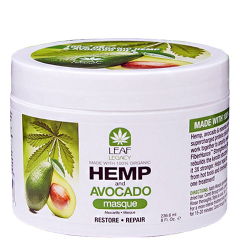 Leaf Legacy Hemp and Avocado Masque 8oz
