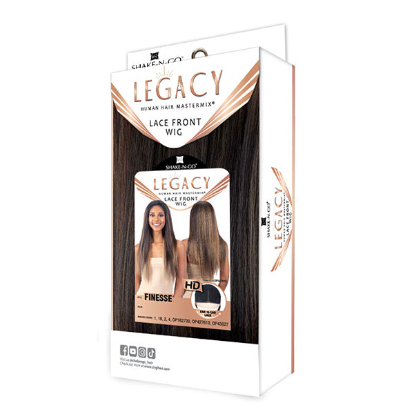 Legacy Human Hair Blend HD Lace Front Wig - FINESSE
