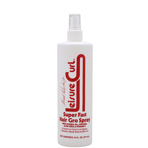 Leisure Curl Super Fast Hair Gro Spray 16oz