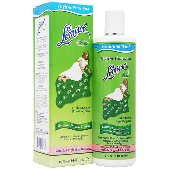 Lemisol Plus Feminine Wash Gentle Daily Cleanser 16oz