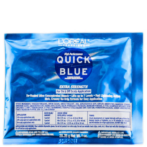 L'Oreal Quick Blue Powder Bleach 1oz