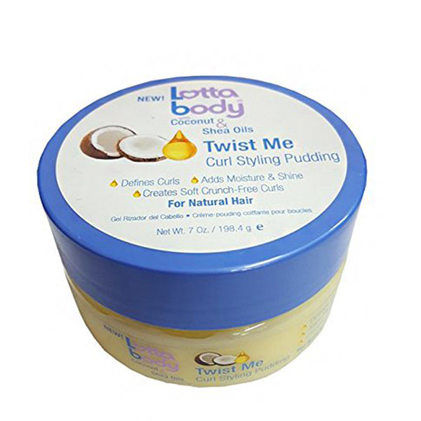 Lottabody Coconut & Shea Oils Twist Me Curl Styling Pudding 7oz