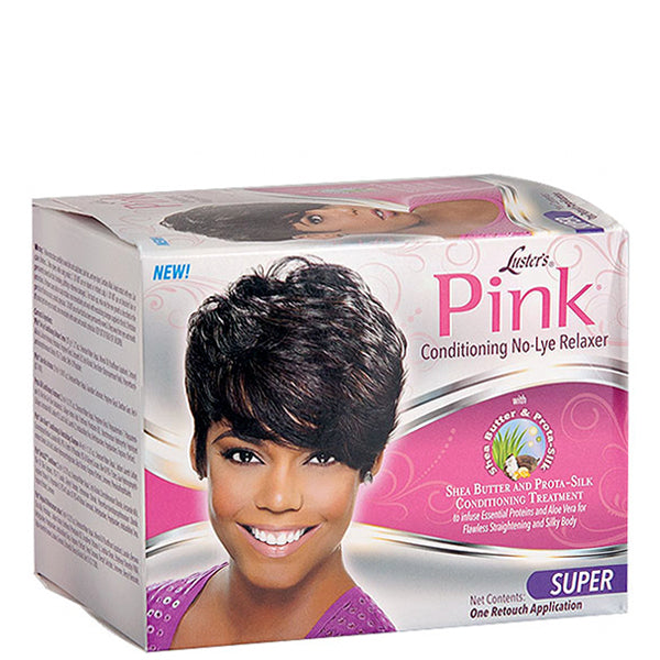 Luster's Pink Conditioning No-Lye Relaxer Kit -Super