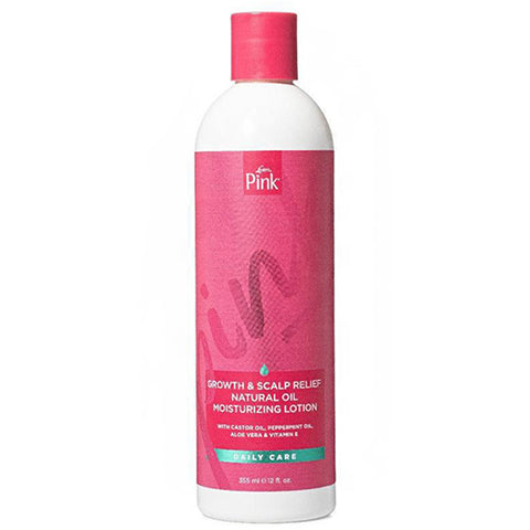 Luster's Pink Growth Scalp Relief Natural Oil Moisturizing Lotion 12oz