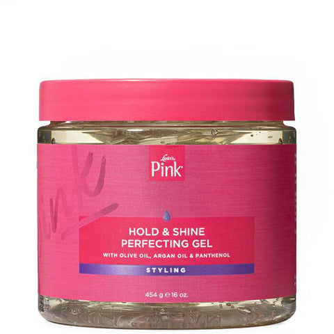 Luster's Pink Hold & Shine Perfecting Gel 16oz