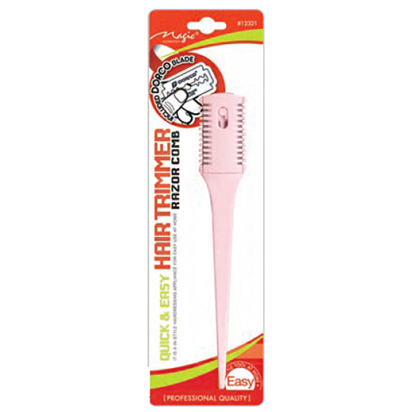 Magic Gold Razor Comb Magic Collection #12321 Quick & Easy Hair Tammer Razor Comb ...