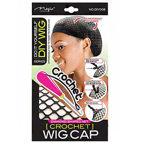 Magic Collection #DIY008 DIY Wig Crochet Wig Cap